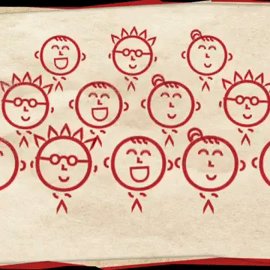 Animated Gif of Dancing People for Vancity Creative